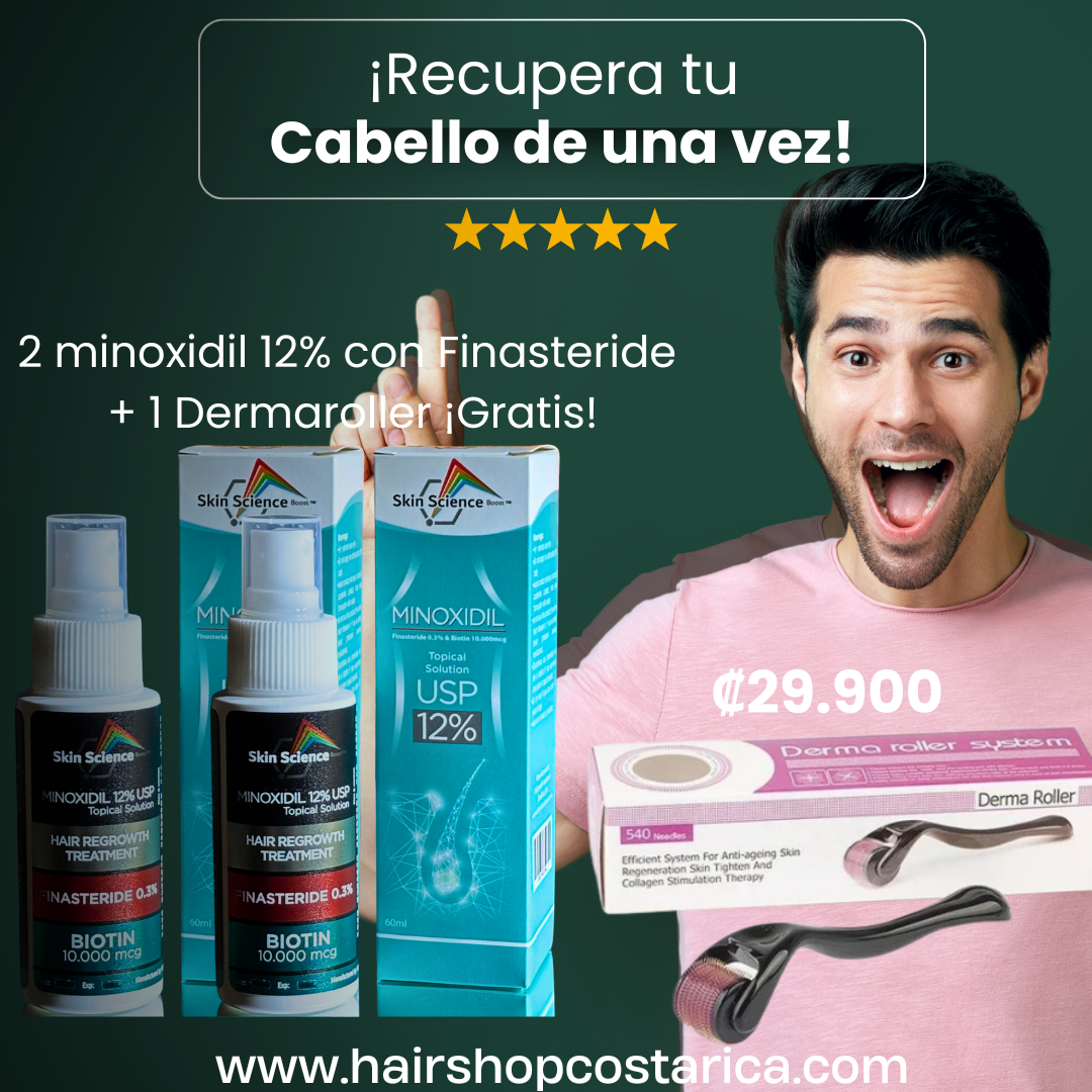 Kit Minoxidil 12% Octubre