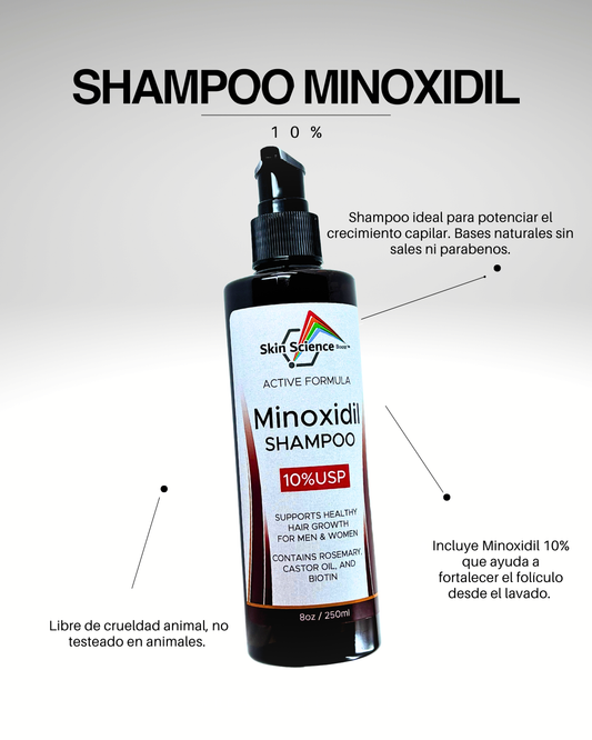 Shampoo Minoxidil 10%